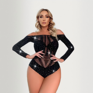 New Hollow Rhinestone Sexy Lingerie