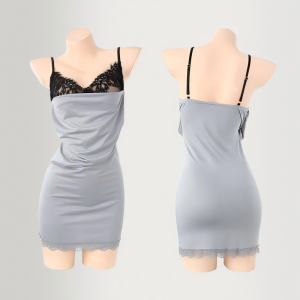 Pure Desire lace patchwork hip dress