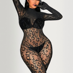 European and American sexy long-sleeved bodysuit Bodysuits