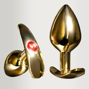 Gold-Plated Anchor Butt Plug