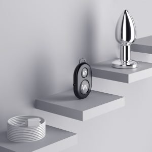 Metal Vibrating Butt Plug