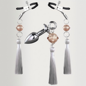 Bell Nipple Clamp Butt Plug