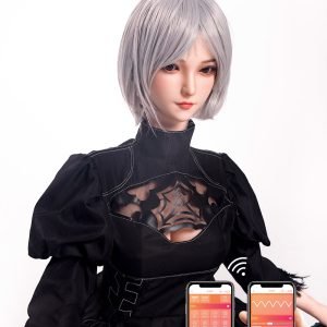 RIDMII 163cm Unique Design Momo Plus Cosplay App-Controlled Sex Doll Silicone Head TPE Body Love Doll