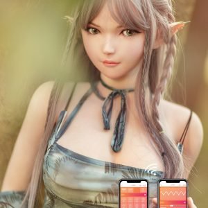 RIDMII Aggie Unique Design 163cm Genie Sex Doll Silicone Head Elf Big Breasts App-Controlled Love Doll
