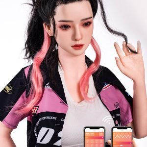 RIDMII 163cm Unique Design Muncey Plus Silicone Head App-Controleld Sex Doll TPE Body Medium Boobs Love Doll